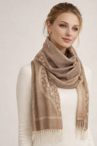 צעיף צמר רך ואופנתי