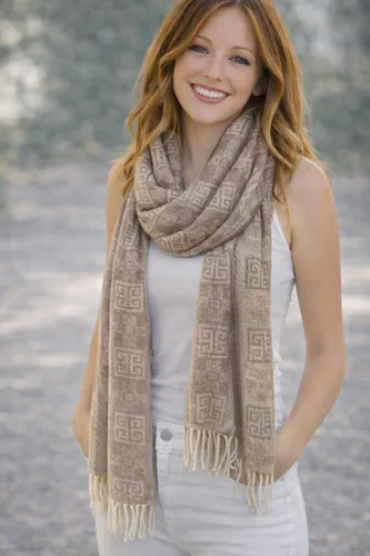 צעיף צמר רך ואופנתי