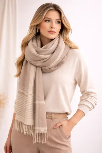 צעיף צמר רך ואופנתי