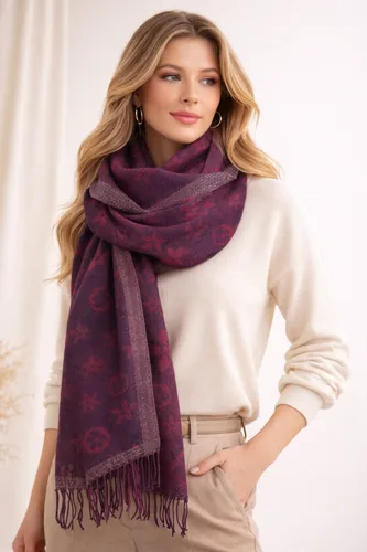 צעיף צמר רך ואופנתי