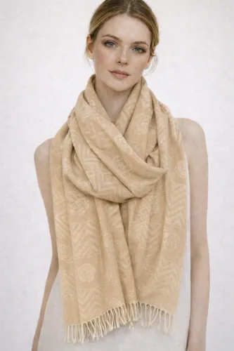 צעיף צמר רך ואופנתי