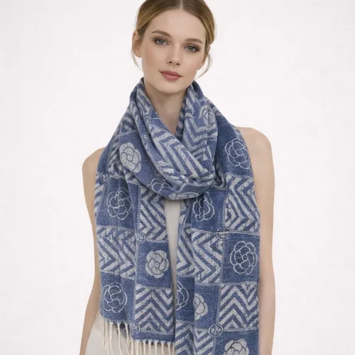 צעיף צמר רך ואופנתי