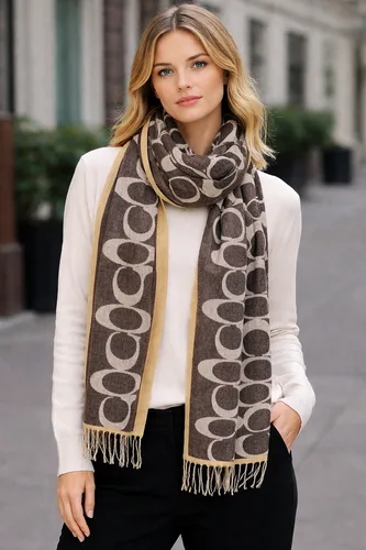 צעיף צמר רך ואופנתי